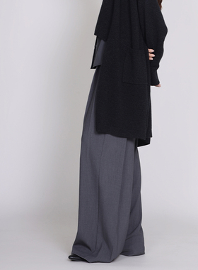 Jane express/简表达25冬新款宽腿裤宽松休闲百搭时尚DKZ52002