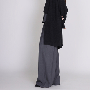 Jane express/简表达25冬新款宽腿裤宽松休闲百搭时尚DKZ52002