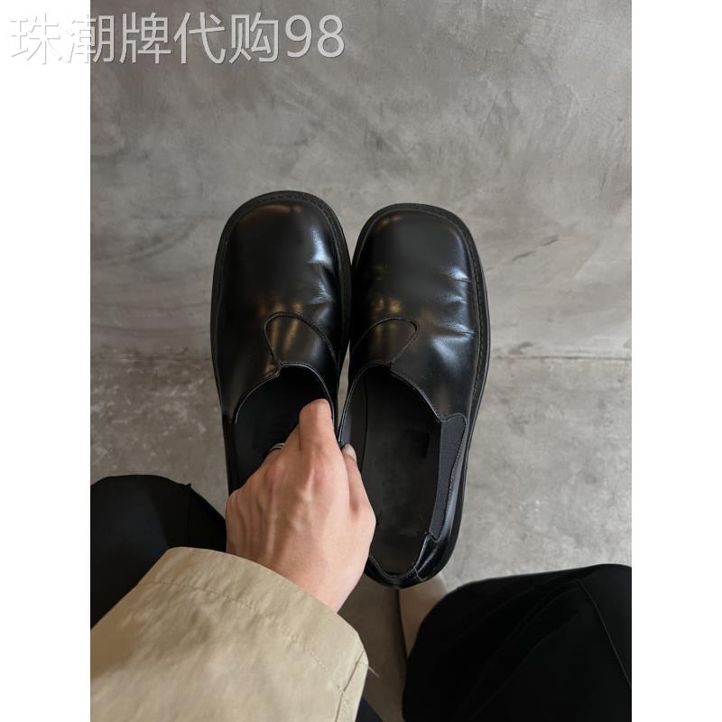 德比鞋男款高级感皮鞋2026新款休闲一脚蹬乐福鞋正装商务皮鞋潮