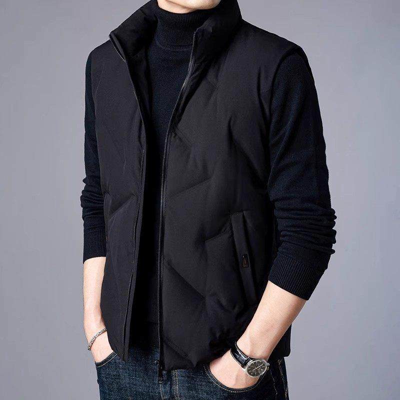 秋冬季立领羽绒服马甲男加厚款马夹百搭男装潮流背心休闲外搭外套,男装,常规马甲,淘宝优惠券,粉丝福利购,淘宝优惠卷