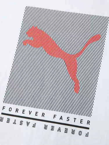 Puma, спортивная хлопковая модная футболка для отдыха для мальчиков, короткий рукав