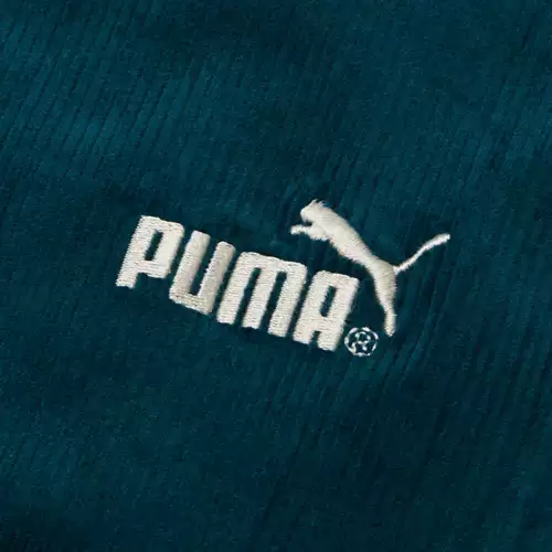 Puma Puma Официальная мужская и женская пары та же самая модель балда -массовой модели ретро бархатная куртка 532436