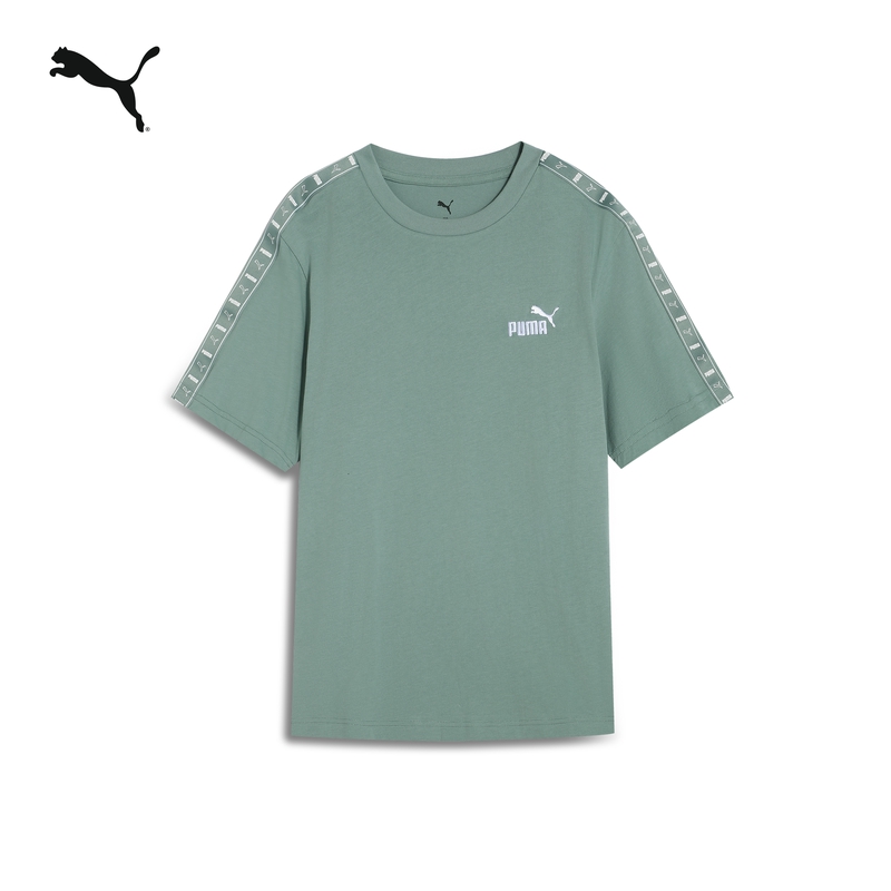 运动休闲短袖男宽松潮酷串标纯棉T恤夏 688954彪马puma官方奥莱