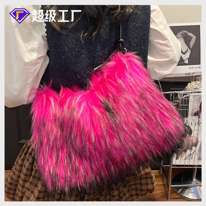 欧美时尚女包单肩斜挎包秋冬季复