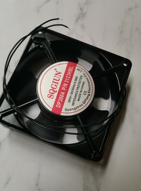 12038风机DP300A 3123HBL 220V380V 12CM双滚珠 机箱机柜散热风扇