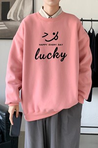 Y2297P38主推男圆领韩版运动外套ins港风青少年上衣21秋冬卫衣图片