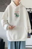 L2447P48韩版ins男士学生宽松运动连帽卫衣秋冬加绒情侣外套，男装卫衣，星座510A-6