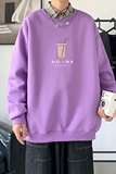 Y2420P38主推男圆领韩版运动外套ins港风青少年上衣21秋冬卫衣，男装卫衣，星座510A-6
