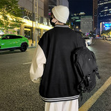 JK5220P95夜景宽松夹克流行长袖棒球服流行男装情侣印花连帽夹克，男装夹克，星座510A-6