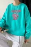 Y2448P38秋冬圆领潮牌印花上衣打底衫直筒长袖卫衣港风，男装卫衣，星座510A-6