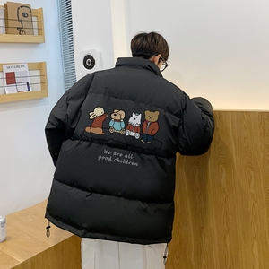 MY5562P85冬季新款立领宽松棉服外套男保暖加厚休闲百搭原宿风棉图片