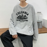 TC4005P30春秋季新款男士纯棉长袖t恤宽松夏季上衣服情侣打底衫，男装T恤，星座510A-6