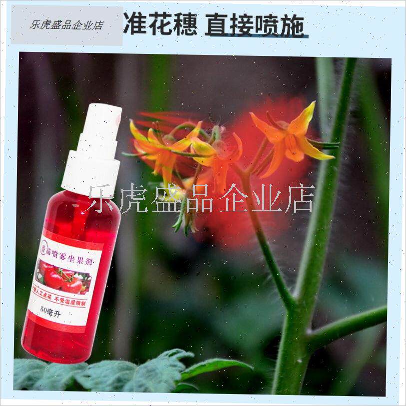 番茄西红柿专用喷花授p粉药免点花D药坐果灵座果精小圣女果防落.