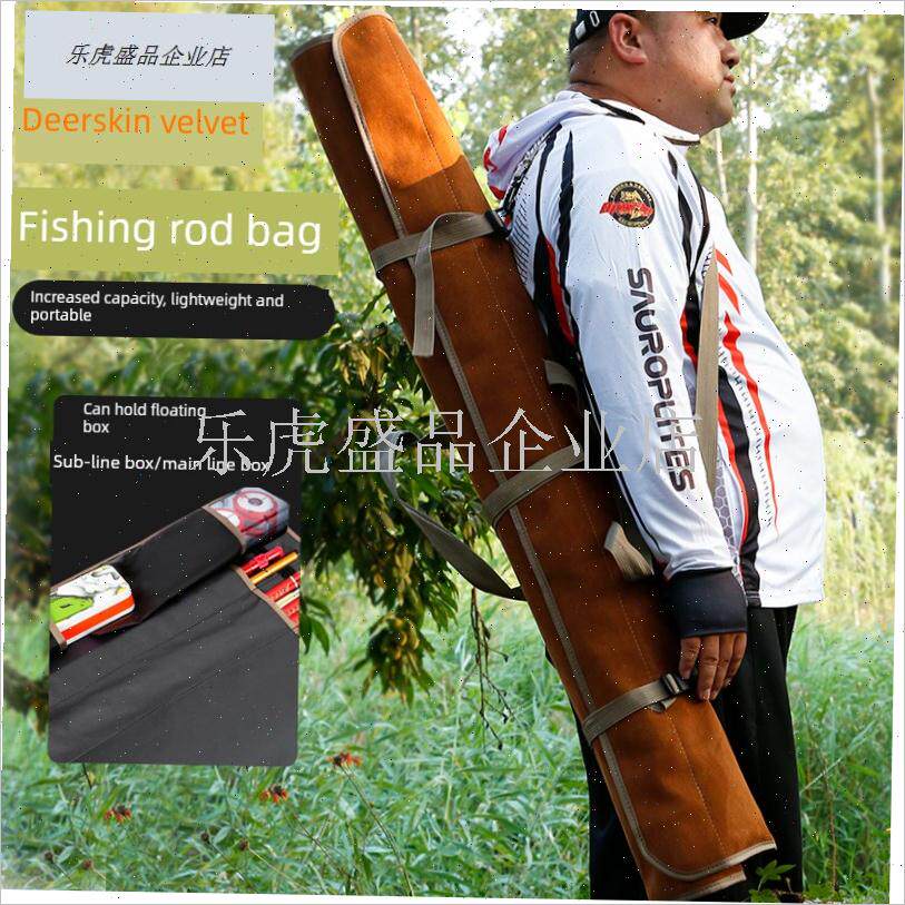 折叠式渔具袋大容量防水鱼竿G袋软袋卷竿袋伞袋收纳袋.