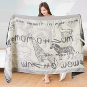 纱布浴巾家用纯棉吸水速干男大人全棉大尺寸卡通成人洗澡加大裹巾