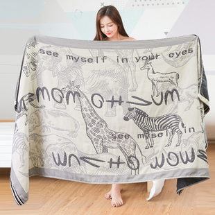 纱布浴巾家用纯棉吸水速干男大人全棉大尺寸卡通成人洗澡加大裹巾