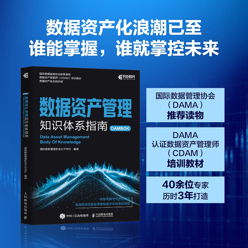 数据资产管理知识体系指南国际数据管理协会大中华区 编著 编9787115688712书籍\/杂志\/报纸/经济/会计