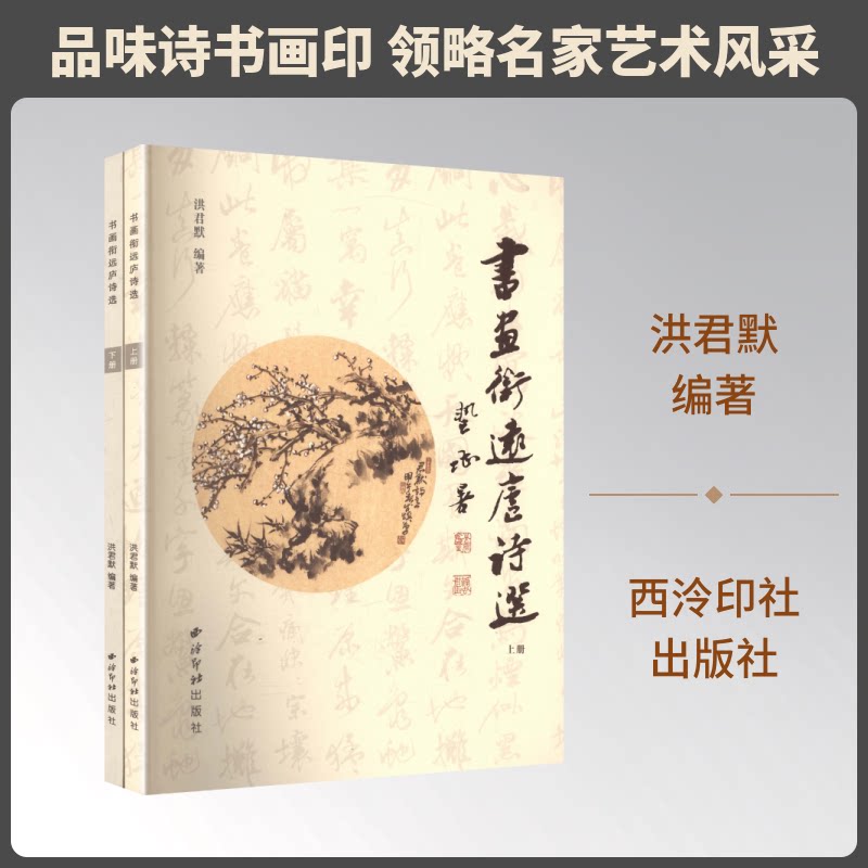 书画衔远庐诗选(上下)洪君默 编著 编9787550813021书籍\/杂志\/报纸/文学/文学
