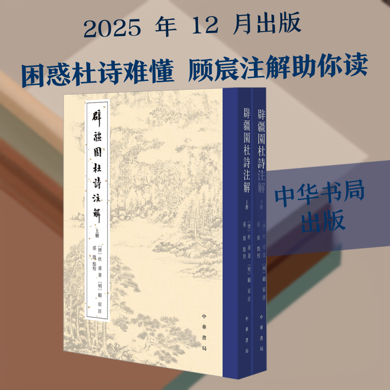 辟疆园杜诗注解[唐]杜甫 著 著9787101173260书籍\/杂志\/报纸/文学/中国古诗词