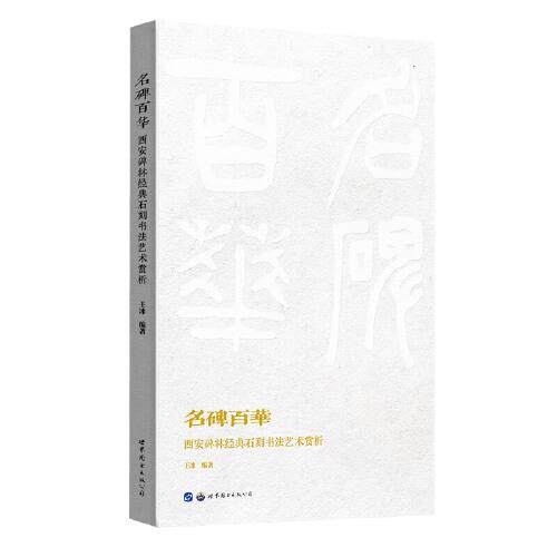名碑百华 西安碑林经典石刻书艺赏析王冰9787519299491书籍\/杂志\/报纸/艺术/艺术理论（新）