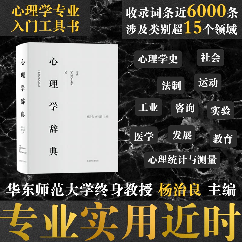 心理学辞典杨治良、郝兴昌 主编9787532646937书籍\/杂志\/报纸/社会科学/心理学