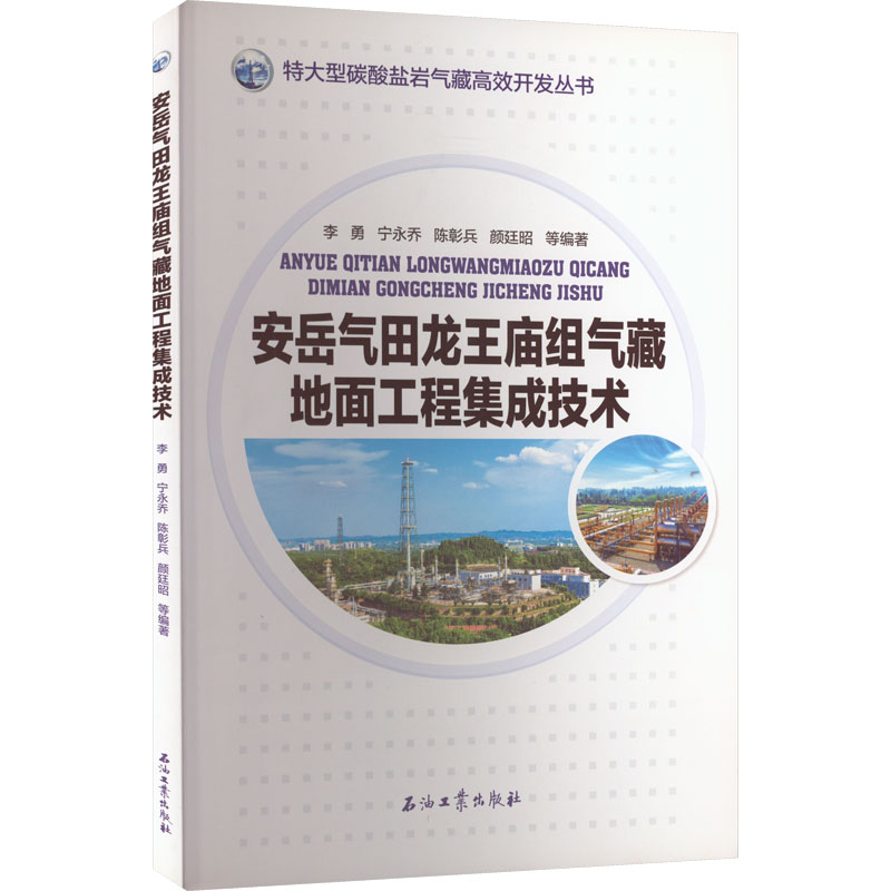 安岳气田龙王庙组气藏地面工程集成技术李勇 等 编9787518344765书籍\/杂志\/报纸/工业/农业技术/化学工业