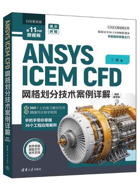 ANSYS ICEM CFD 网格划分技术案例详解丁源 著9787302678229书籍\/杂志\/报纸/计算机/网络/网络通信（新）