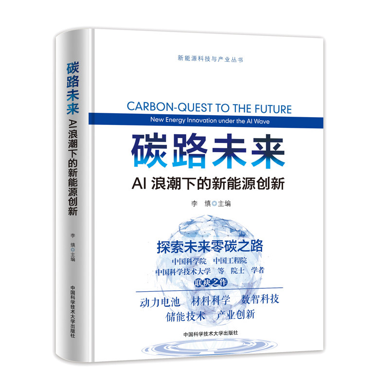 碳路未来：AI浪潮下的新能源创新李缜9787312059704书籍\/杂志\/报纸/工业/农业技术/能源与动力工程