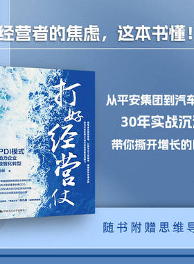 打好经营仗：PDI模式力企业数智化转型陆敏 著 著9787300343754书籍\/杂志\/报纸/管理/管理