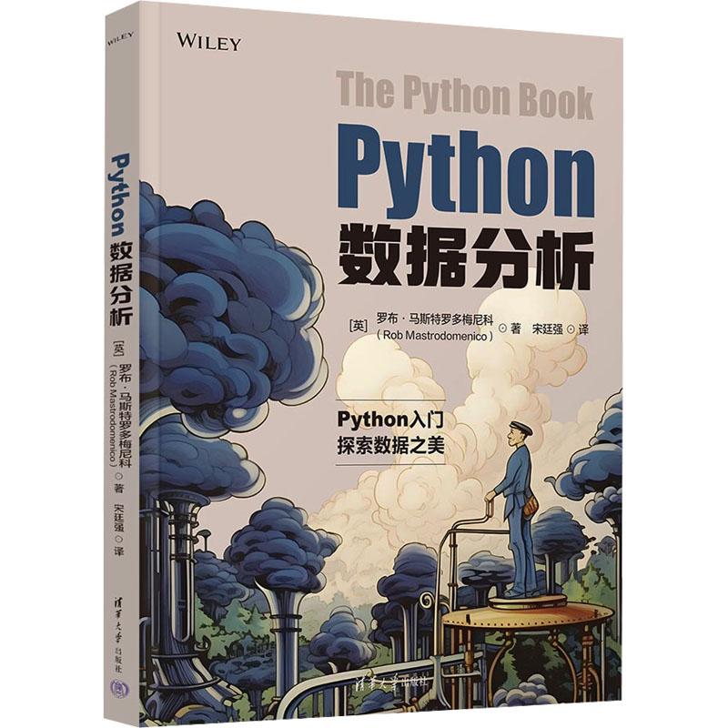 Python数据分析(英)罗布·马斯特罗多梅尼科9787302659730书籍\/杂志\/报纸/计算机/网络/数据库