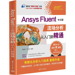 计算机 Fluent中文版 杂志 Ansys 网络 新 单丰武 多媒体 流场分析从入门到精通曾建邦 编9787302650522书籍 图形图像 报纸
