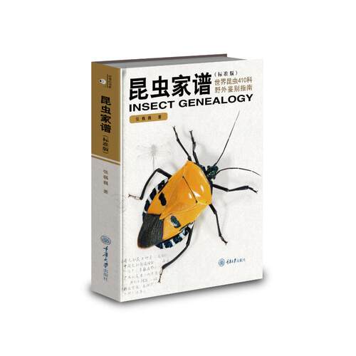 昆虫家谱：世界昆虫410科野外鉴别指南（标准版）张巍巍9787568930185书籍\/杂志\/报纸/儿童读物/童书/儿童文学