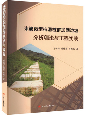 束筋微型抗滑桩群加固边坡分析理论与工程实践肖世国,曾锦秀,蒋楚生 著9787564391140书籍\/杂志\/报纸/工业/农业技术/交通/运输