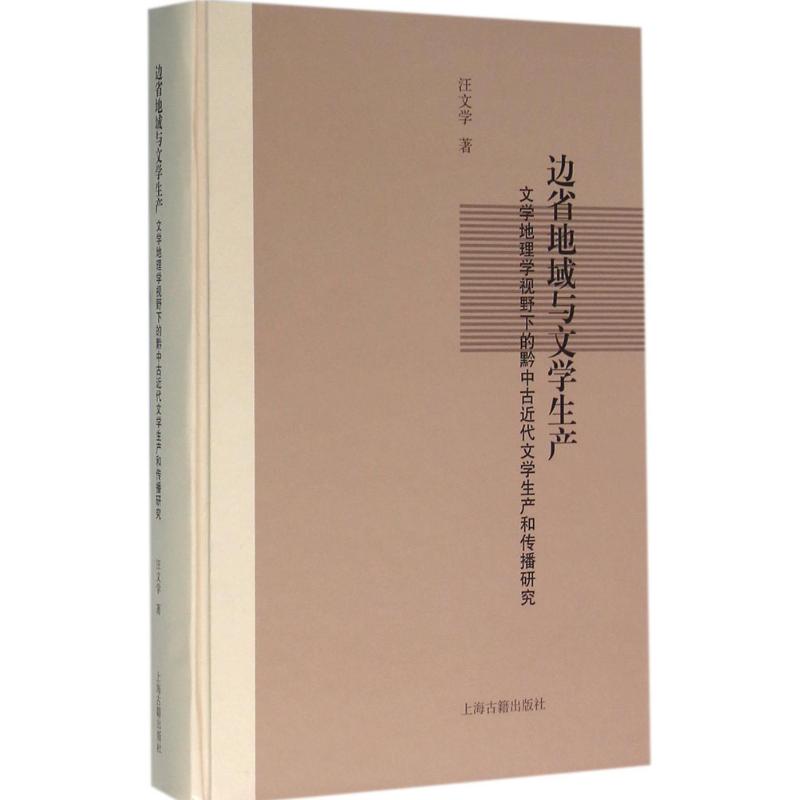 边省地域与文学生产汪文学 著 著作9787532579235书籍\/杂志\/报纸/社会科学/教育/教育普及