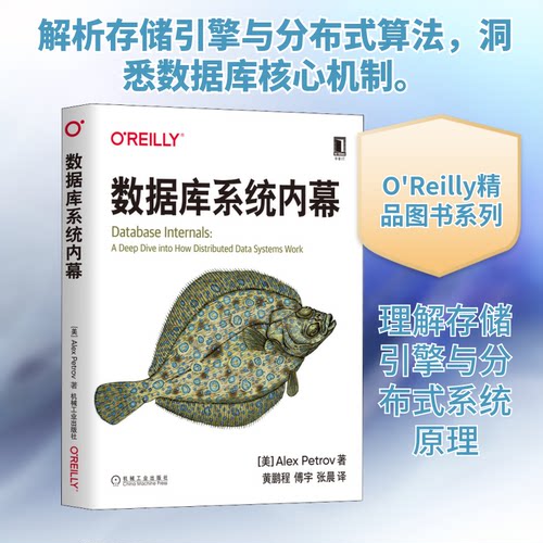 数据库系统内幕(美)亚历克斯·彼得罗夫(Alex Petrov) 著 黄鹏程,傅宇,张晨 译9787111655169书籍\/杂志\/报纸/计算机/网络/数据库