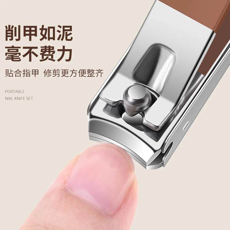 甲刀套装家用指国工艺指甲钳便携组斜口剪指SJK甲刀挖耳勺合指甲