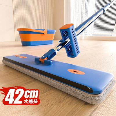 索邦洗脸巾拖把2025新款平板刮水魔术0脏水旋转免手洗自拧水墩布