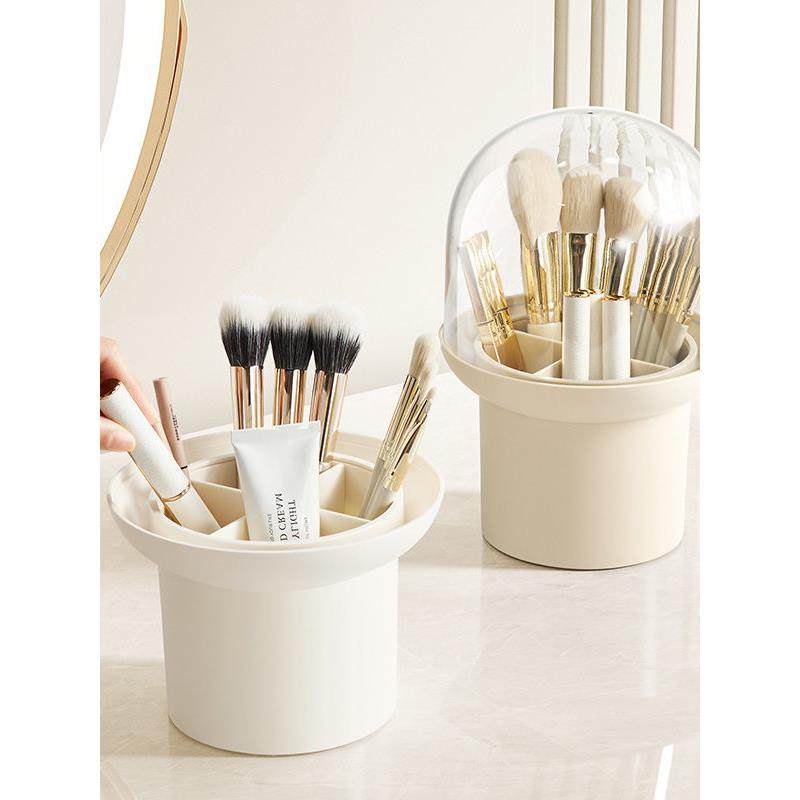 日本化妆刷收纳筒防尘化妆品收纳盒大容量桌面口红眼影置物架笔筒,收纳整理,化妆刷收纳盒/桶,淘宝优惠券,粉丝福利购,淘宝优惠卷