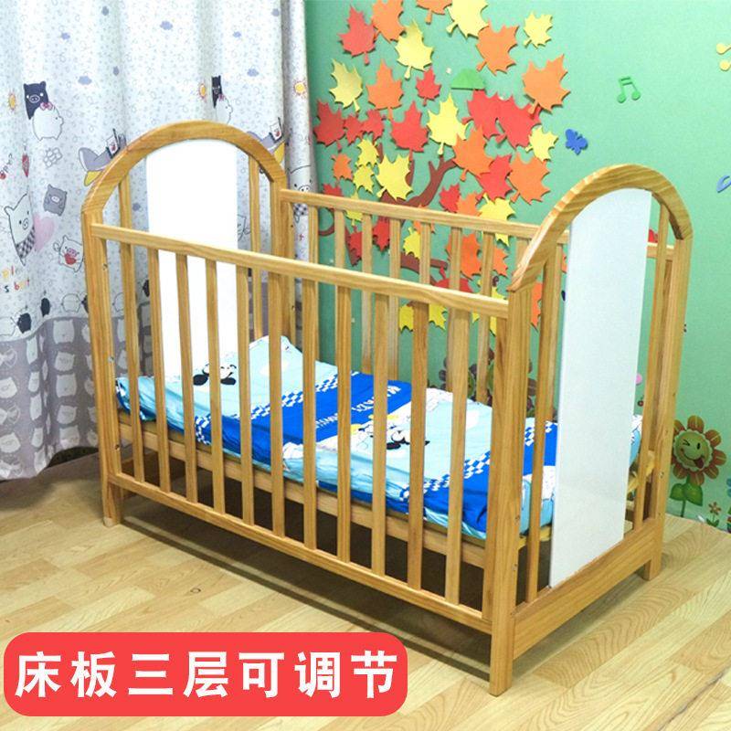 厂家幼儿儿童床木制床婴儿床护栏床拼接床