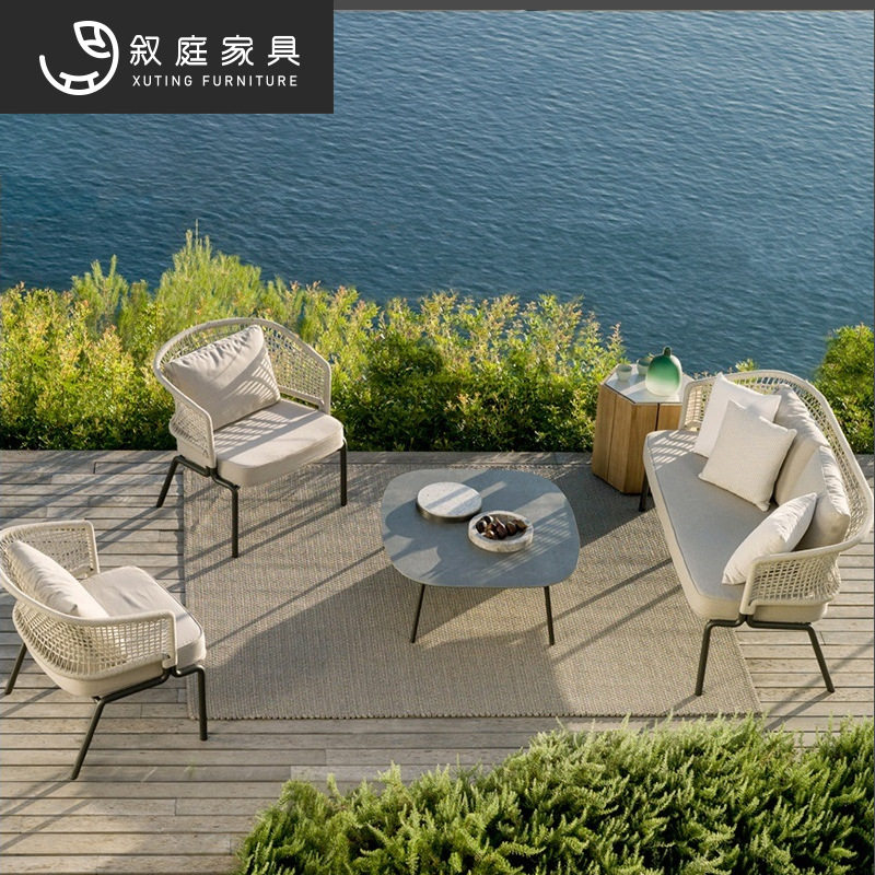 北欧户外桌椅庭院室外休闲藤椅露台餐桌椅子组合防水防晒花园阳台,住宅家具,户外沙发,淘宝优惠券,粉丝福利购,淘宝优惠卷