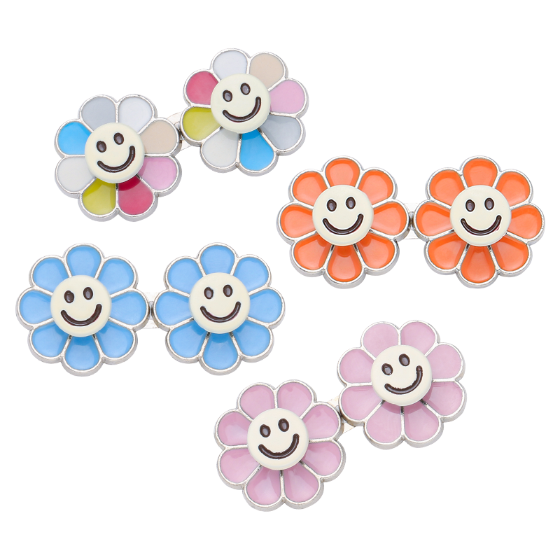 花朵收腰扣不硌肉牛仔裤腰围改小收紧神器免打孔固定裤子调节纽扣