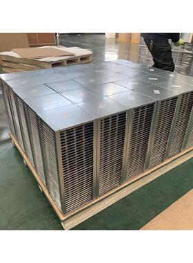 不锈钢空BXB气换热收器板式热回收芯体温高腐蚀环境工使业热回用