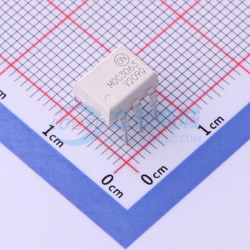 可控硅输出光耦 MOC3063VM DIP-6 onsemi(安森美) 电子元器件配单