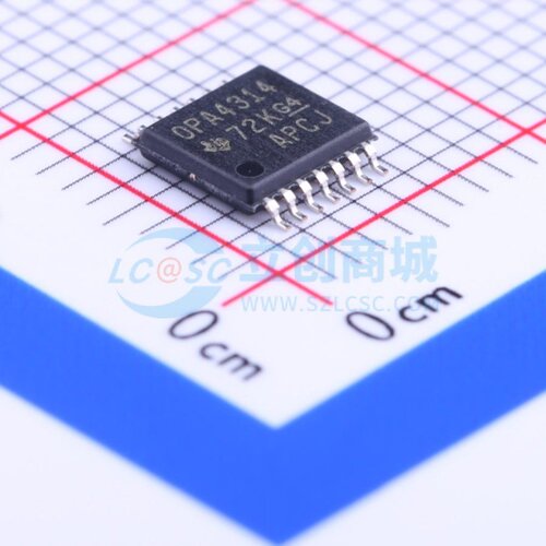 运算放大器 OPA4314AIPWR TSSOP-14 TI/德州 电子元器件原装正品