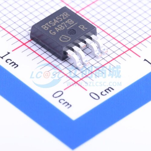 功率电子开关 BTS452R TO-252-4 Infineon(英飞凌) 电子元件配单