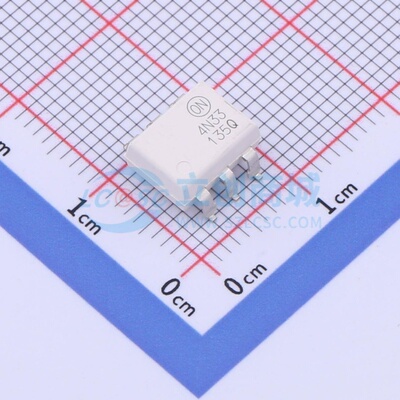 晶体管输出光耦 4N33SR2M SMD-6P onsemi(安森美) 电子元器件配单