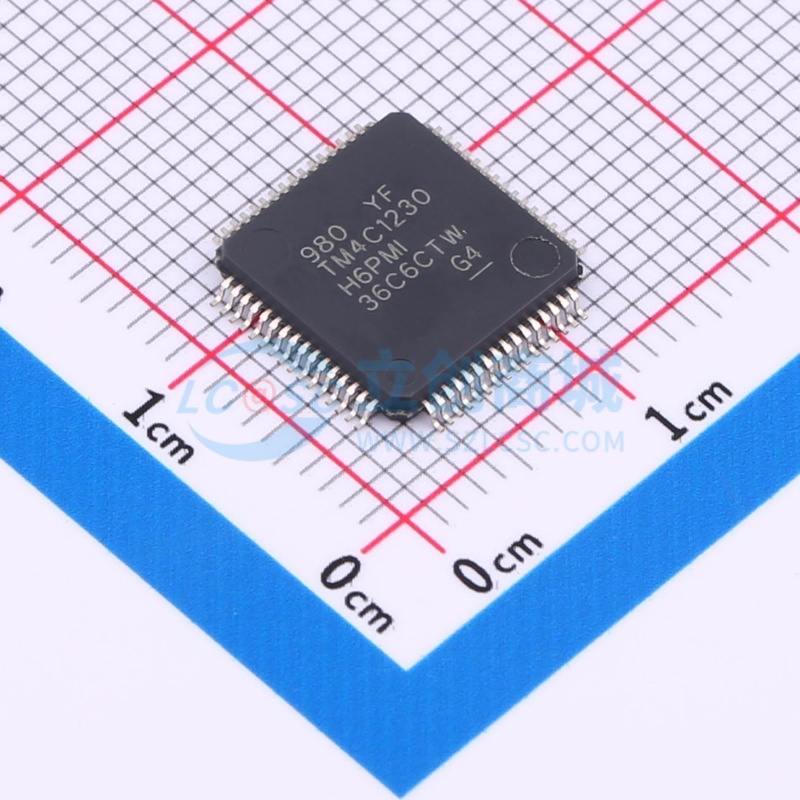 单片机(MCU/MPU/SOC) TM4C1230H6PMIR LQFP-64 TI/德州 原装正品