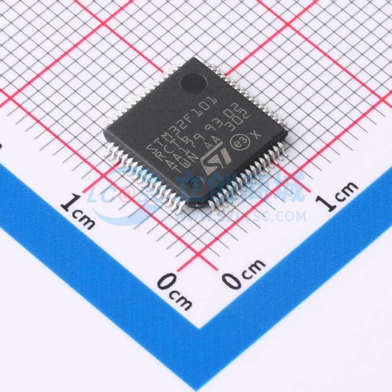 单片机(MCU/MPU/SOC) STM32F101RCT6TR LQFP-64 意法半导体芯片