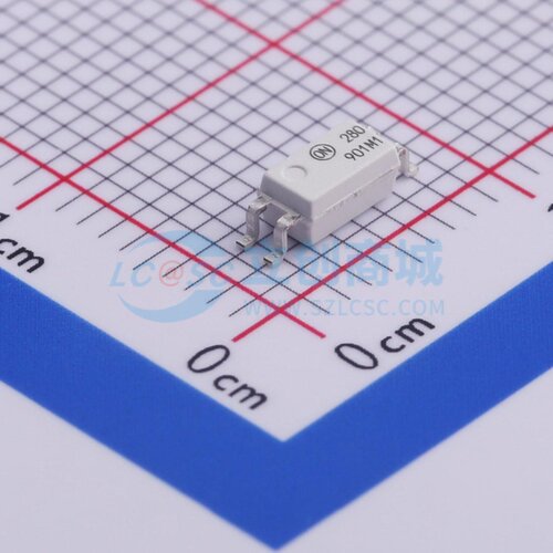 晶体管输出光耦 HMHAA280 SOIC-4 onsemi(安森美) 电子元器件配单