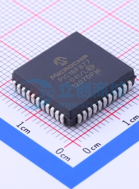 单片机(MCU/MPU/SOC) PIC16F877-04I/L PLCC-44(16.6x16.6) MICRO
